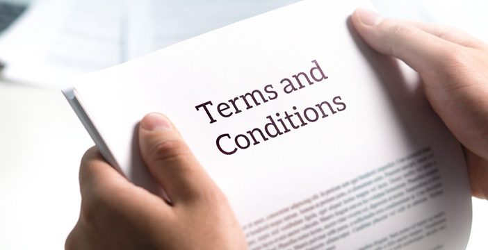Terms and conditions